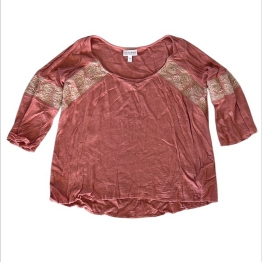 Shyanne size small rayon blouse western country